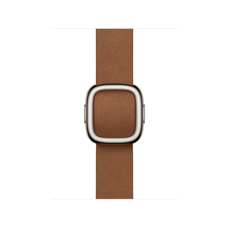 Apple Watch 42/41/40/38mm karamelový řemínek s moderní přezkou střední