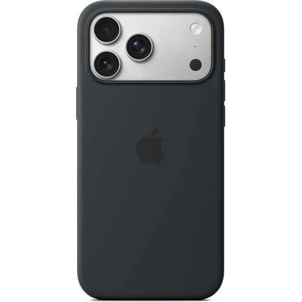 Apple silikonový kyt s Magsafe na iPhone 17 Pro Max černá Černá