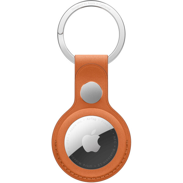 Apple FineWoven klíčenka na AirTag MGFY4ZM/A Liškově oranžová