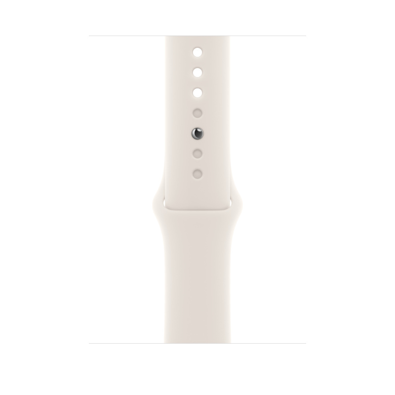 Apple Watch 44/45/46/49mm hvězdně bílý sportovní řemínek – M/L