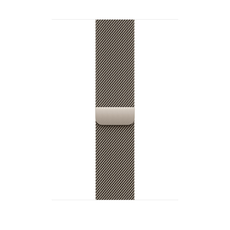 Řemínek pro Apple Watch 44/45/46/49 mm Apple přírodní milánský tah - M/L