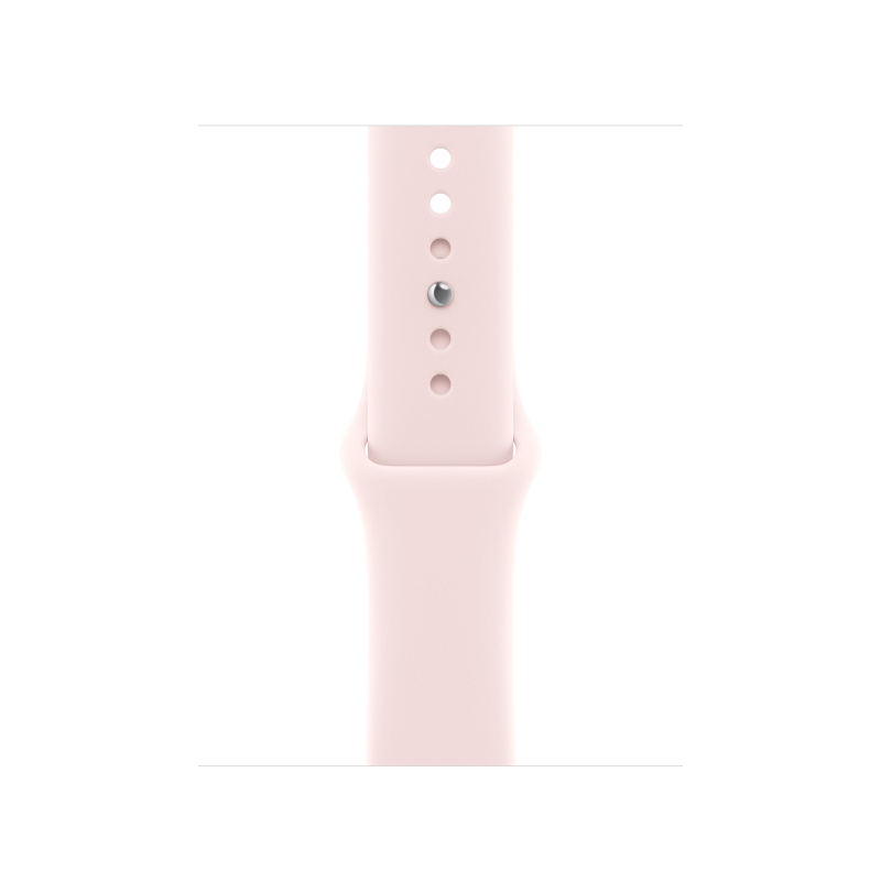 Apple Watch 41/40/38mm jemně růžový sportovní řemínek S/M