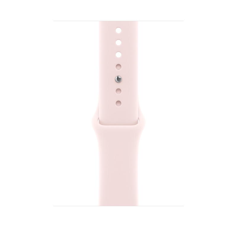 Apple Watch 49/46/45/44mm jemně růžový sportovní řemínek M/L