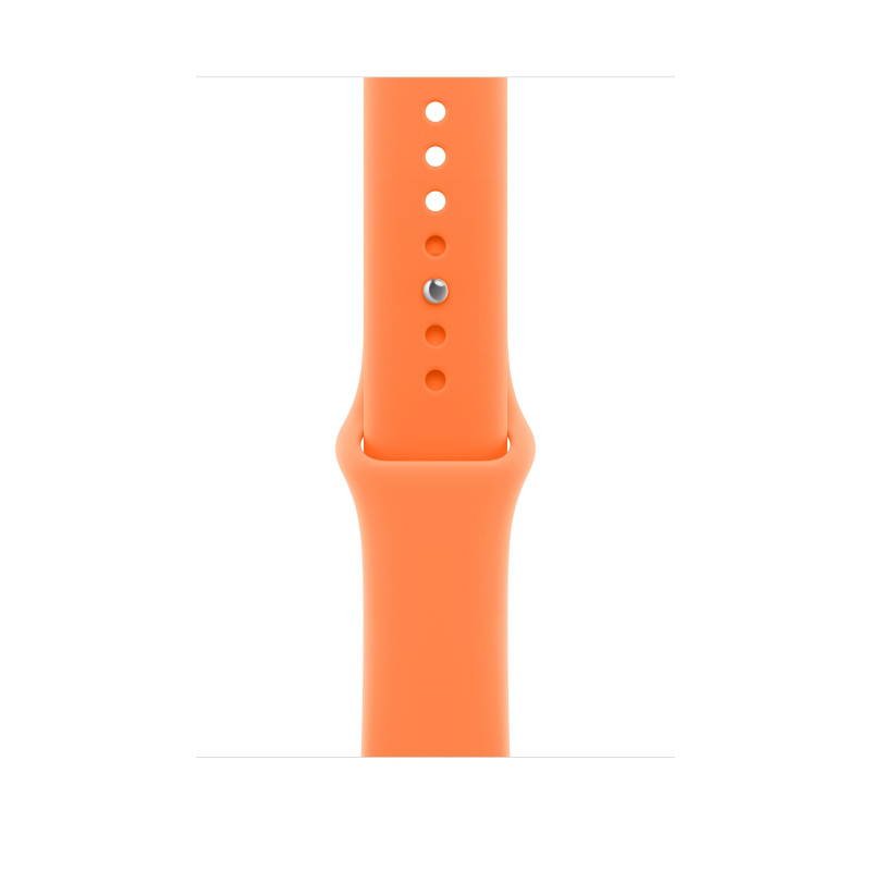 Apple Watch 49/46/45/44mm mandarinkový sportovní řemínek S/M