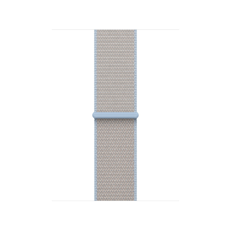 Apple Watch 42/41/40/32mm mlžně modrý provlékací sportovní řemínek