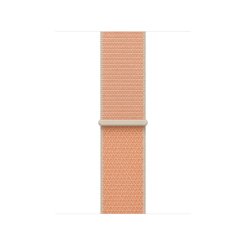 Apple Watch 42/41/40/32mm melounově oranžový provlékací sportovní řemínek