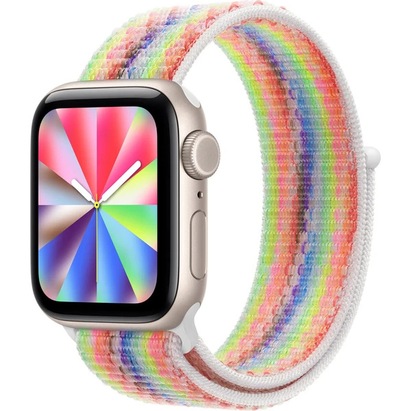 Apple Watch 41/40/38mm Pride Edition provlékací sportovní řemínek