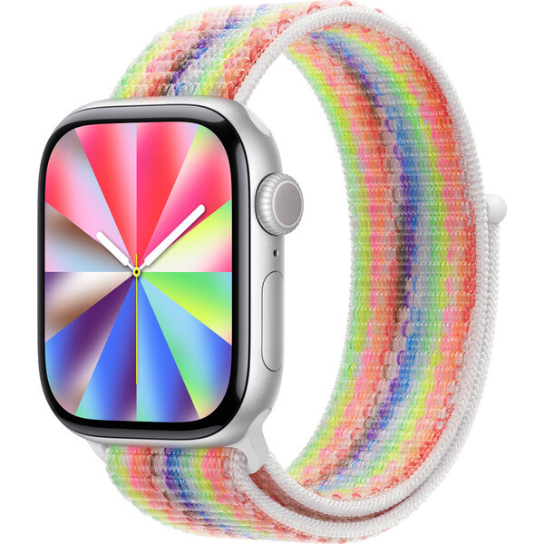 Apple Watch 42/41/40/38mm Pride Edition provlékací sportovní řemínek