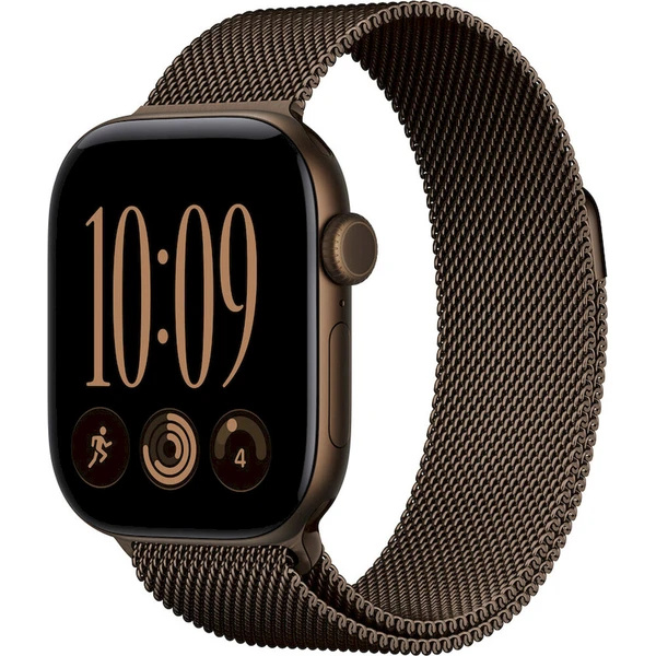 Apple Watch 42/41/40/38mm tmavě bronzový milánský tah