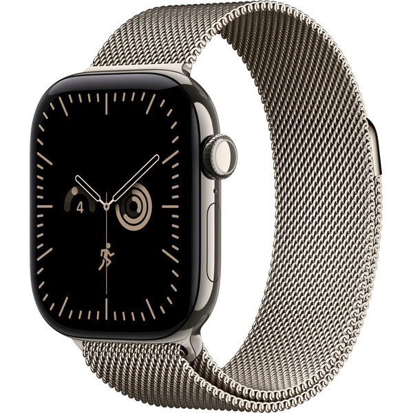 Apple Watch 49/46/45/44mm přírodní milánský tah S/M