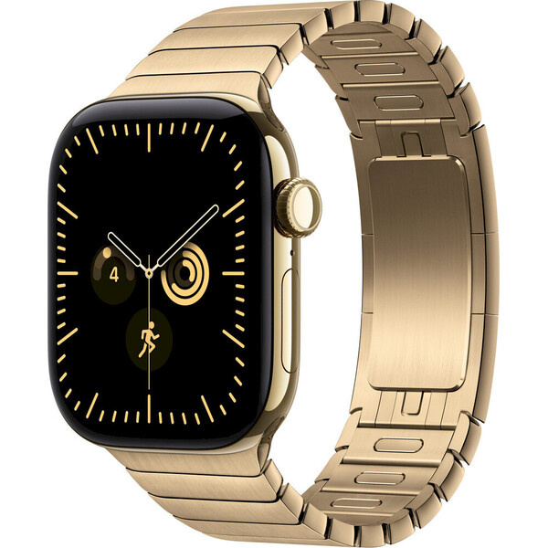 Apple Watch 49/46/45/44mm zářivě zlatý článkový tah