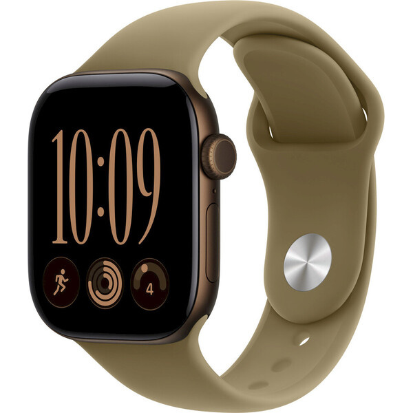 Apple Watch 42/41/40/38mm olivový sportovní řemínek M/L