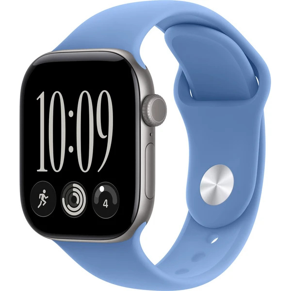 Apple Watch 42/41/40/38mm chrpově modrý sportovní řemínek M/L