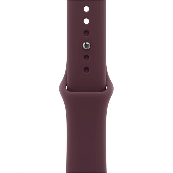 Apple Watch 49/46/45/44mm burgundsky červený sportovní řemínek S/M
