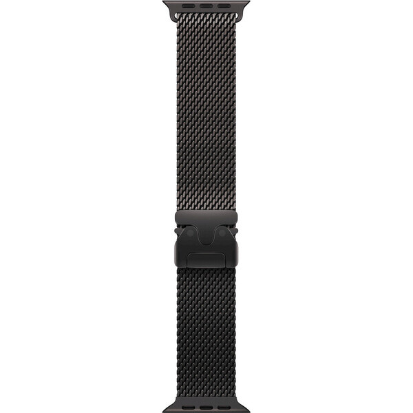 Apple Watch 49/46/45/44mm milánský tah z černého titanu S