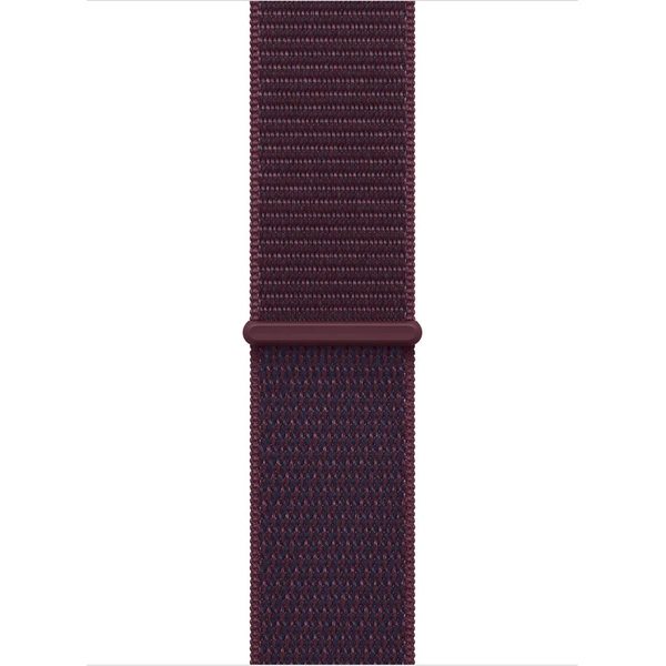 Apple Watch 42/41/40/38mm burgundsky červený provlékací sportovní řemínek