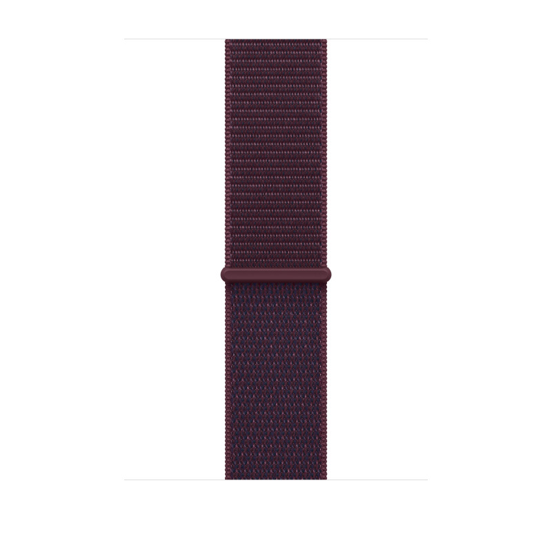 Apple Watch 49/46/45/44mm burgundsky červený provlékací sportovní řemínek
