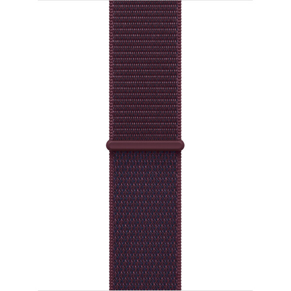 Apple Watch 49/46/45/44mm burgundsky červený provlékací sportovní řemínek