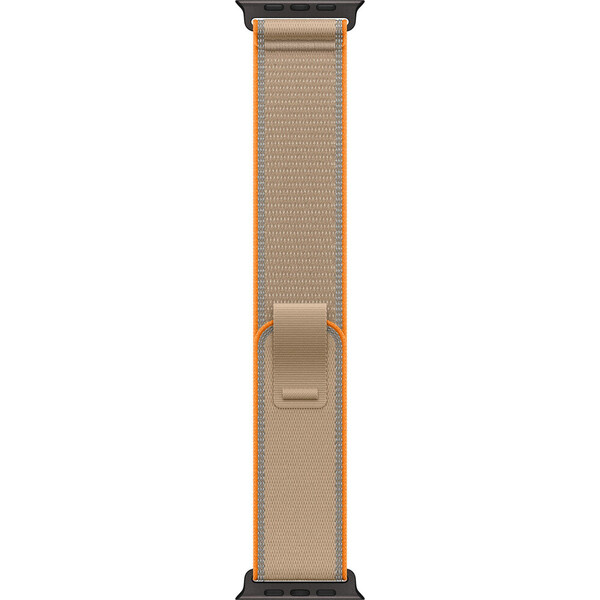 Apple Watch 49/46/45/44mm pískový trailový tah z černého titanu S/M