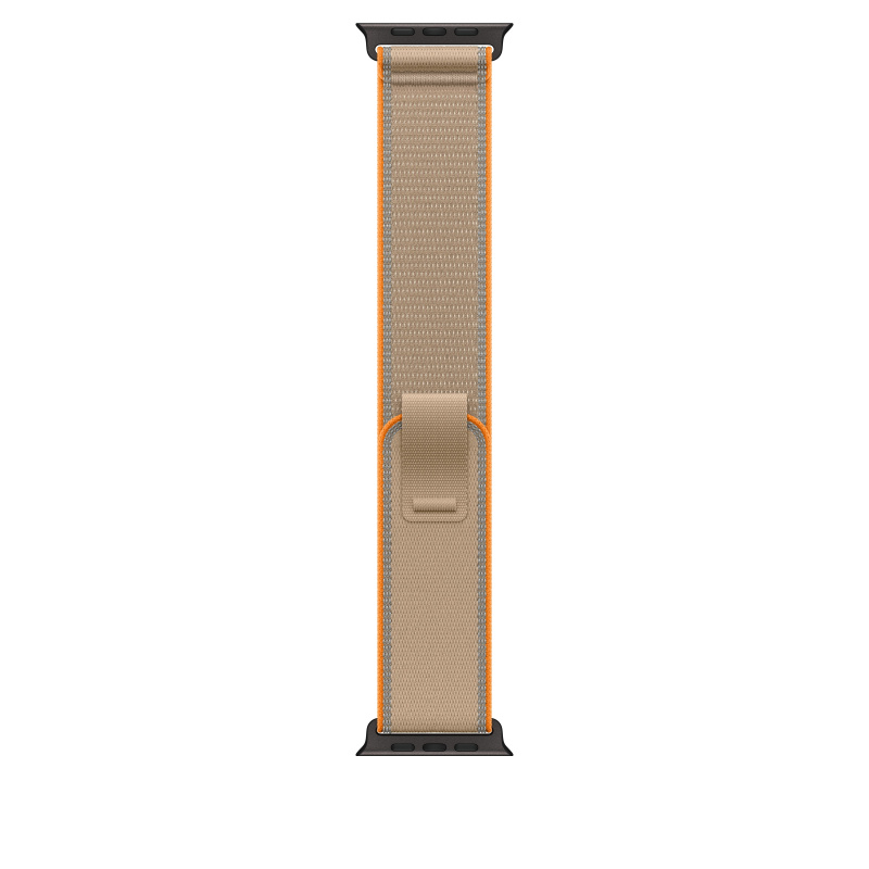 Apple Watch 49/46/45/44mm pískový trailový tah z černého titanu M/L