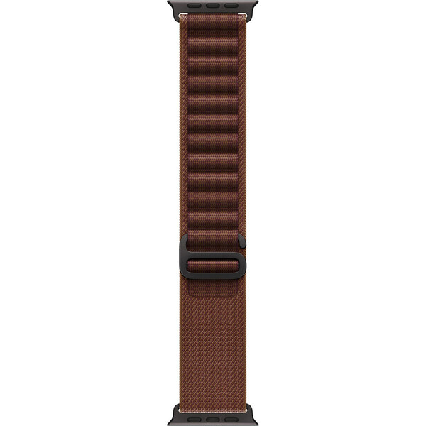 Apple Watch 49/46/45/44mm burgundsky červený alpský tah z černého titanu S