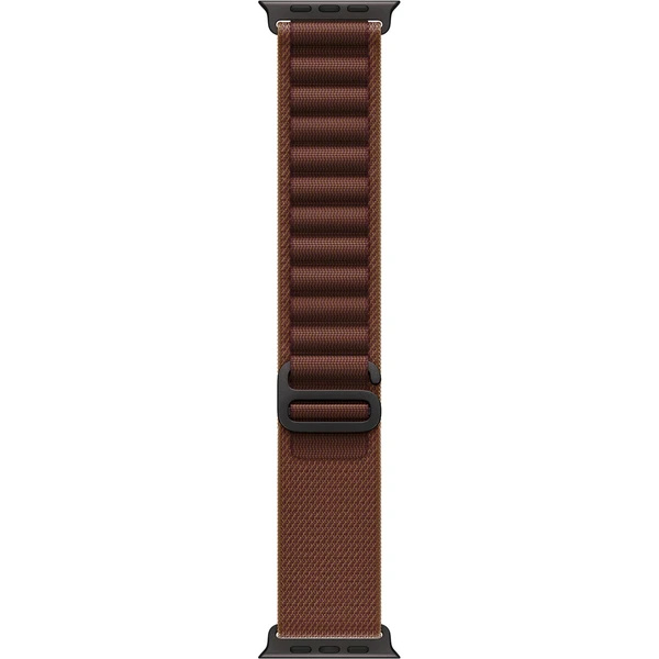 Apple Watch 49/46/45/44mm burgundsky červený alpský tah z černého titanu M