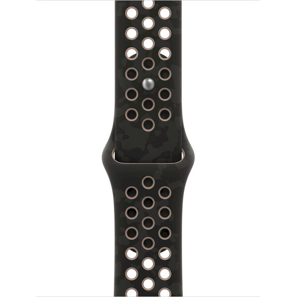 Apple Watch 49/46/45/44mm After Dark Black sportovní řemínek Nike S/M