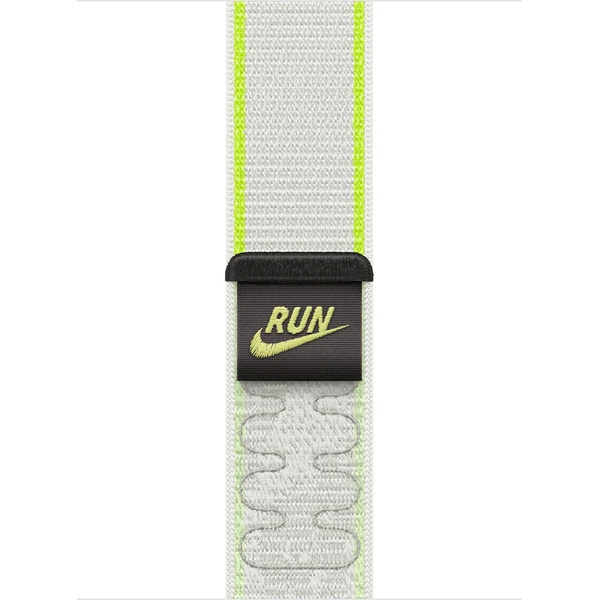 Apple Watch 42/41/40/38mm Essential White provlékací sportovní řemínek Nike