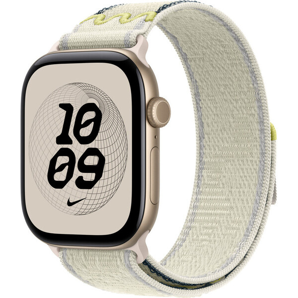 Apple Watch 49/46/45/44mm Chalk Calm provlékací sportovní řemínek Nike