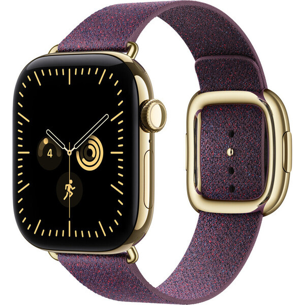 Apple Watch 42/41/40/38mm morušově rudý řemínek s moderní přezkou L