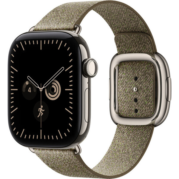 Apple Watch 42/41/40/38mm šalvějově zelený řemínek s moderní přezkou L