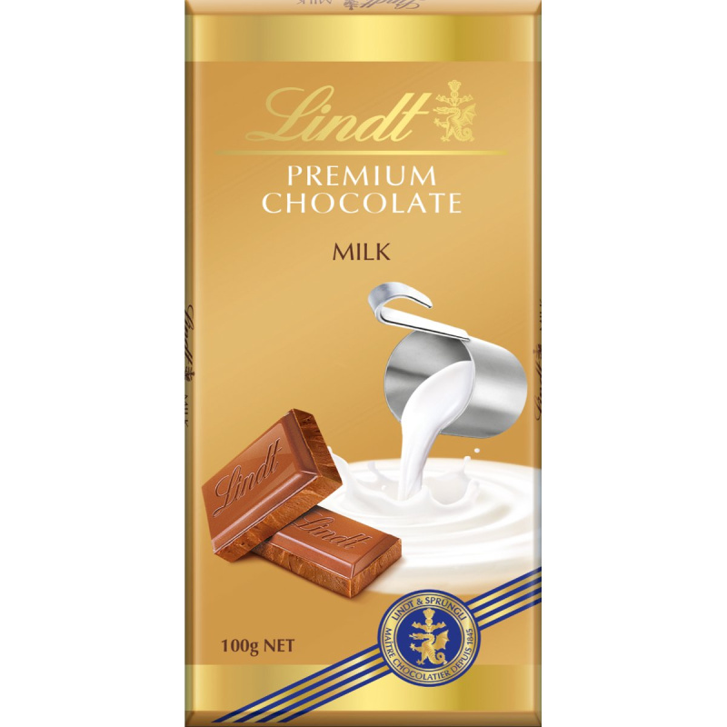 Lindt Gold Tablet švýcarská mléčná čokoláda