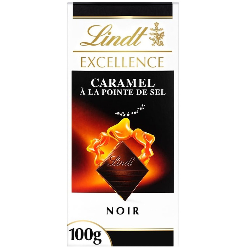 Lindt Čokoláda EXCELLENCE hořká s karamelem a mořskou solí