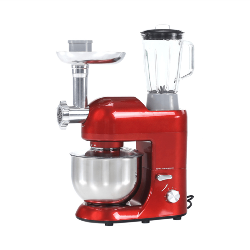 TEMPO-KONDELA KANTE, kuchyňský robot, 1800 W, 5 l, červená