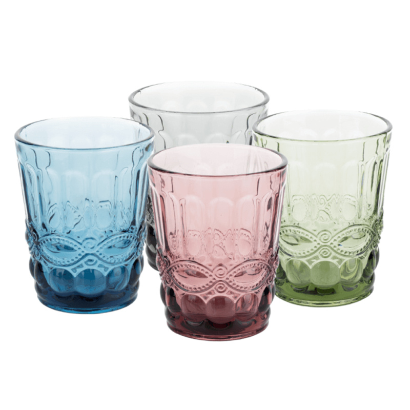 Set 4 sklenic na vodu, 240ml, SAVOY TYP 2