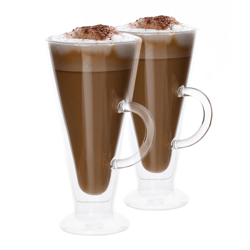 Termo sklenice na kávu, 2 ks, 200 ml, HOTCOLDER TYP 30
