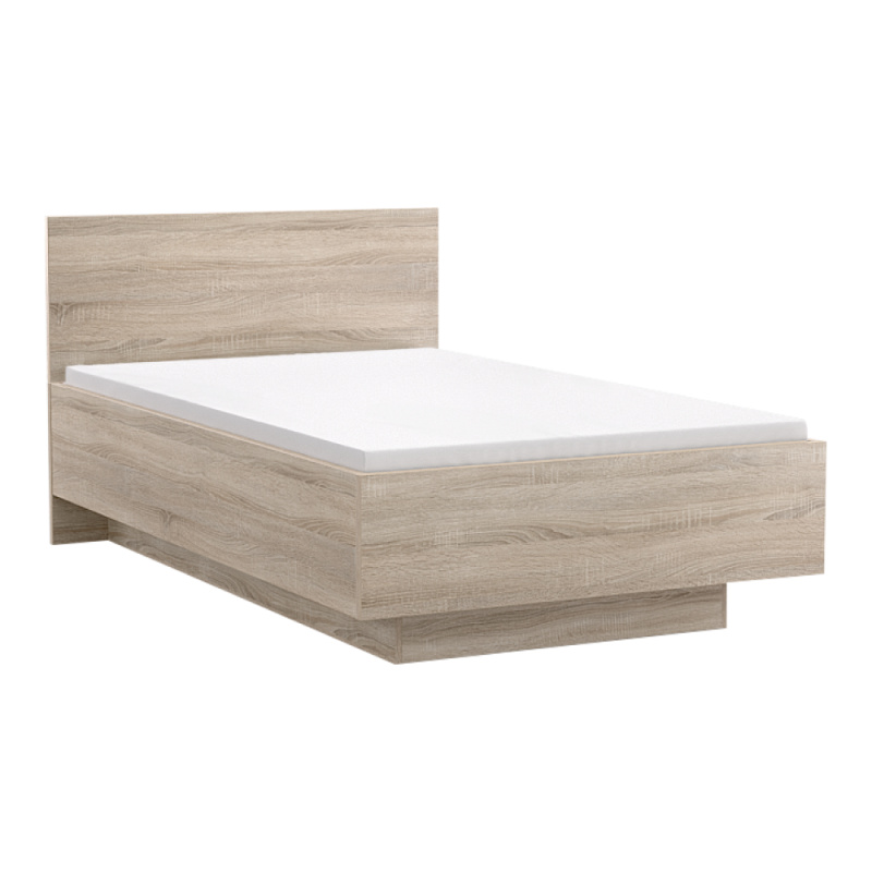 Postel, 120x200, dub sonoma, REA INNA