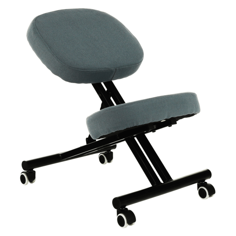 Ergonomická klekačka, světle šedá/černá, KILIAN P3, poškozené zboží