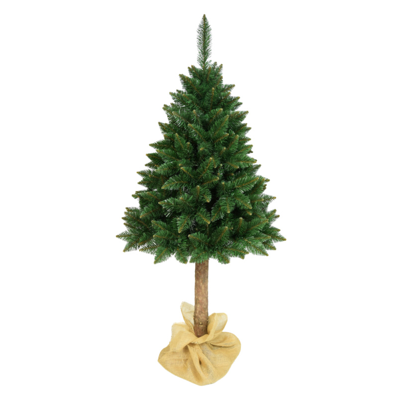 Vánoční stromek na pníku, zelená, 220 cm, CHRISTEE 6