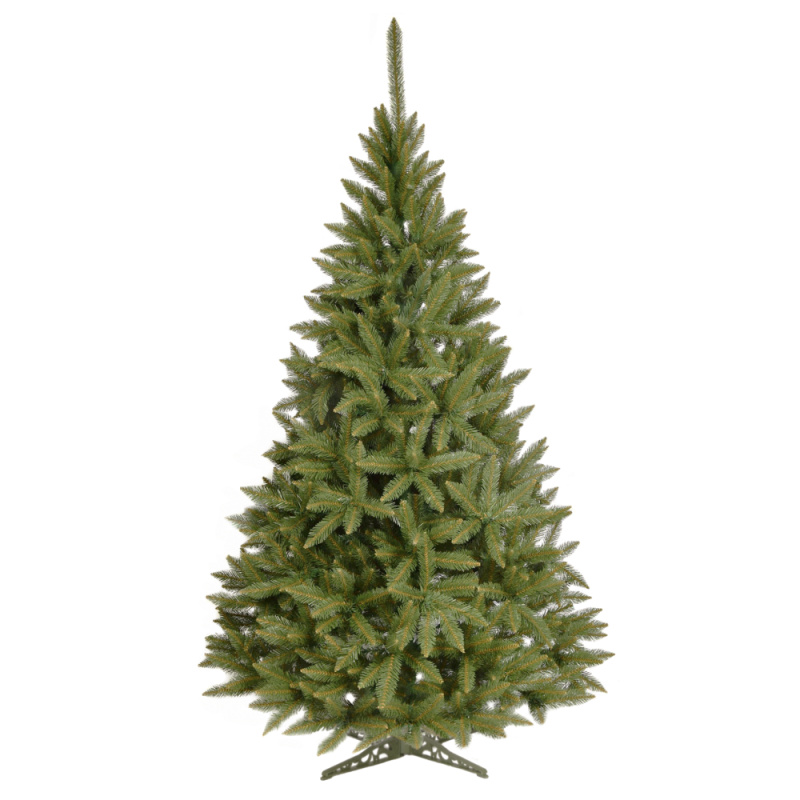 Vánoční stromek se stojanem, zelená, 220 cm, CHISMA TYP 1