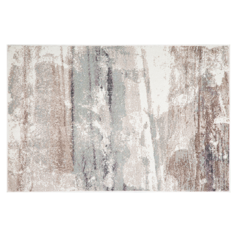 Koberec, hnědá/béžová/modrá, 200x285, SANFORD TYP 1
