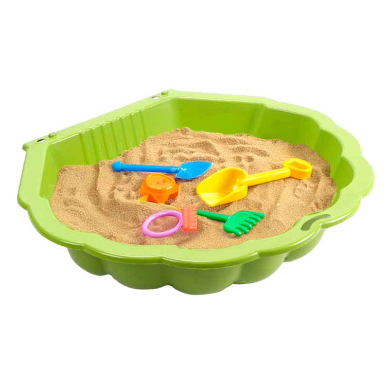 Dětské pískoviště, plast, zelená, SANDEO MINI