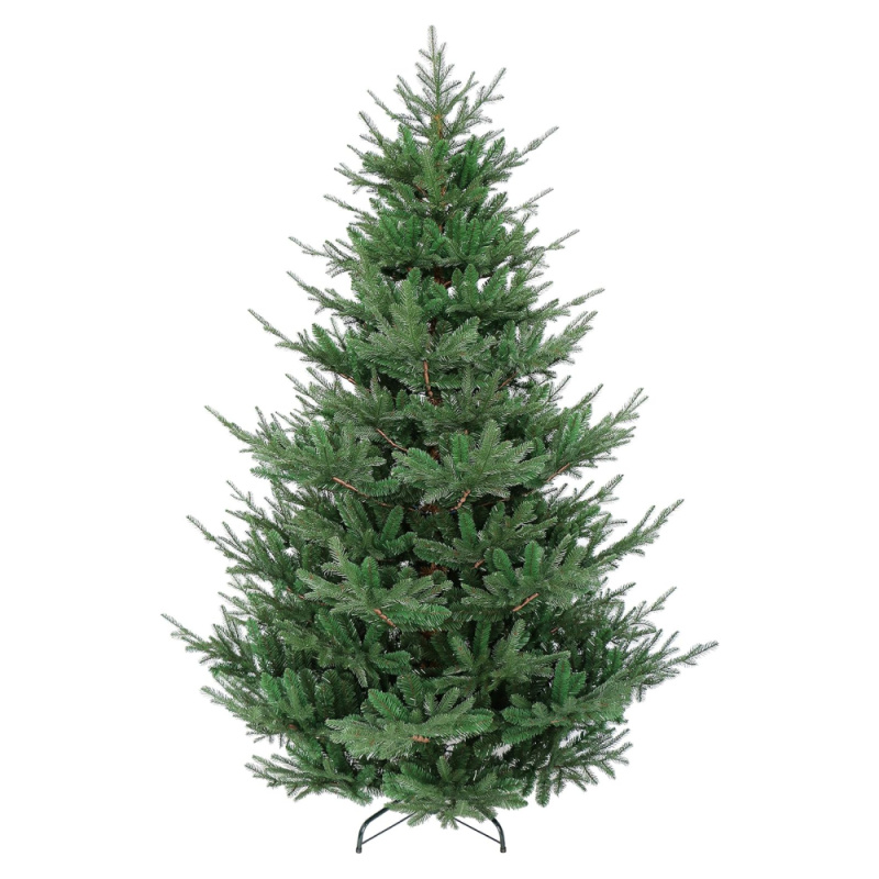 3D vánoční stromek s kovovým stojanem, 210 cm, TRISY