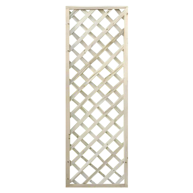 Mřížková zástěna, přírodní, dřevo, 60x120 cm, KALIFE TYP 1 RP1, rozbalené zboží