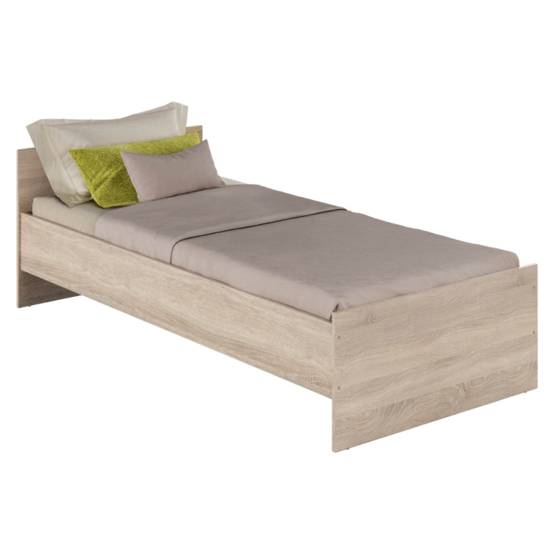 Postel, 90x200, dub sonoma, RAMSA 1
