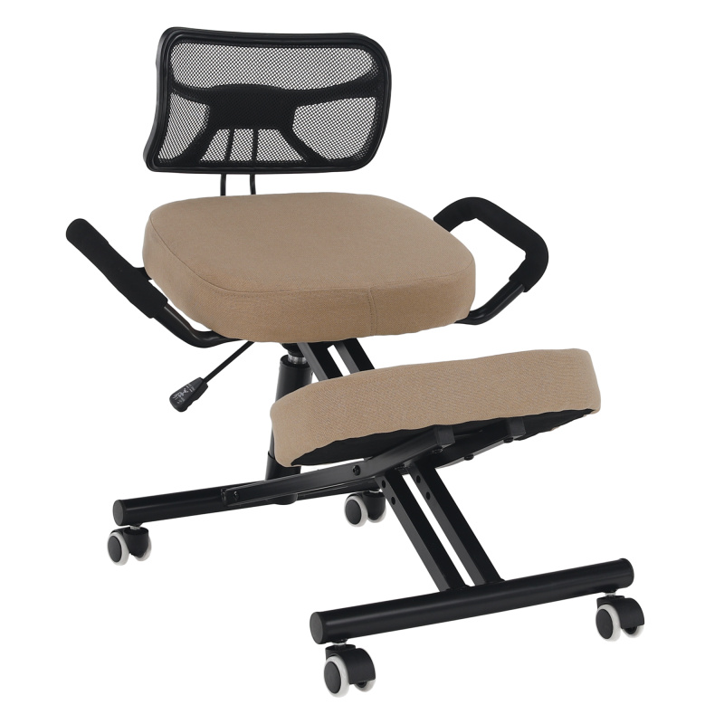 Ergonomická klekačka, béžová/černá, RUFUS R1, rozbalené zboží