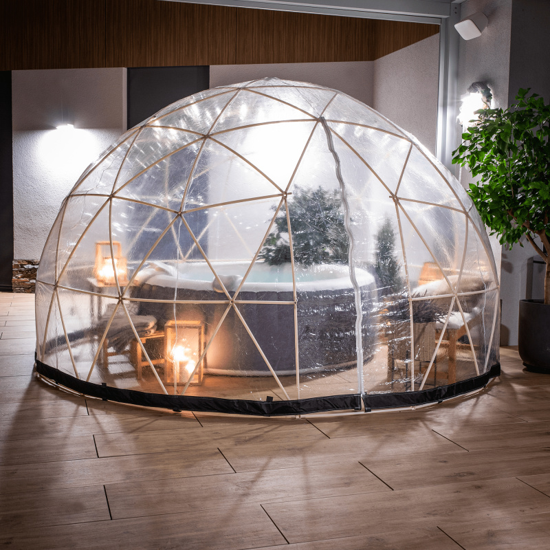 Zahradní přístřešek, letní/zimní verze, 3,6x2,2m, IGLU P2, poškozené zboží