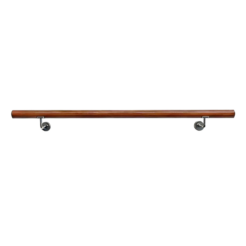 Madlo/zábradlí, masivní dřevo, hnědá, 100 cm, MANEL TYP 1