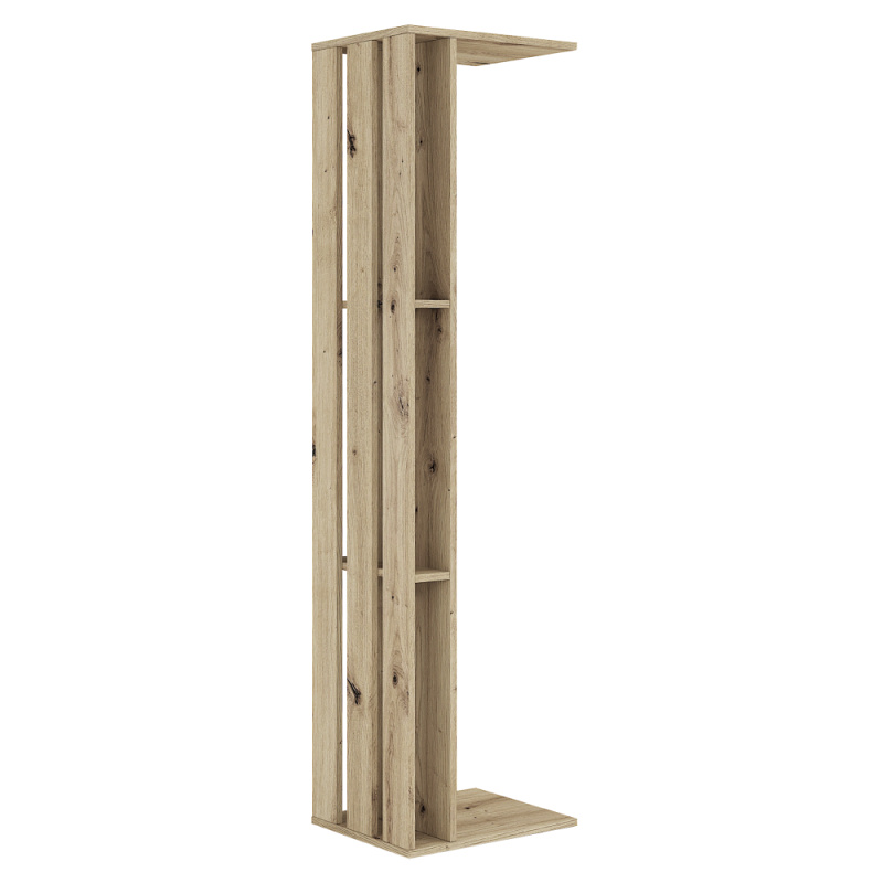 Regál, dub artisan, COLOS