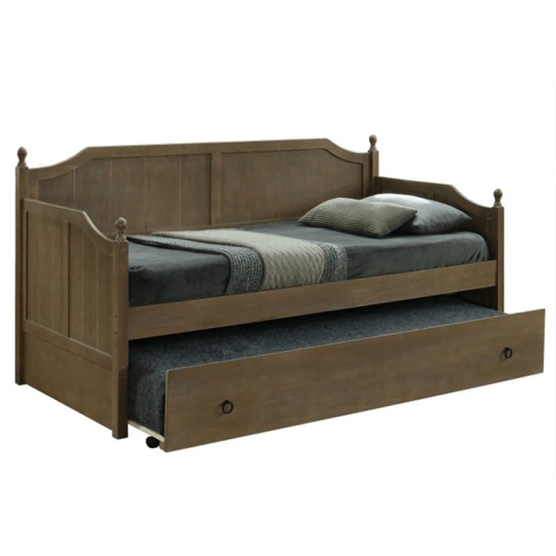 Postel s přistýlkou, 90x200, dub antický, BAROBA P7, poškozené zboží